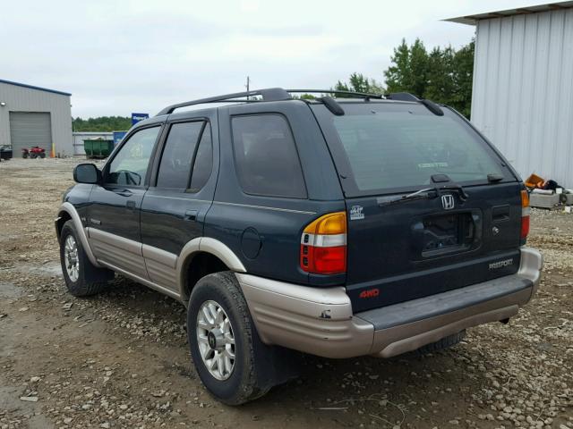 4S6DM58W014407437 - 2001 HONDA PASSPORT E 绿色 照片 3