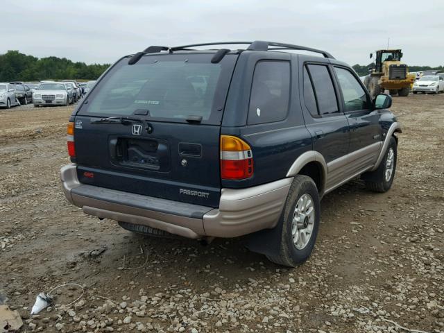 4S6DM58W014407437 - 2001 HONDA PASSPORT E 绿色 照片 4