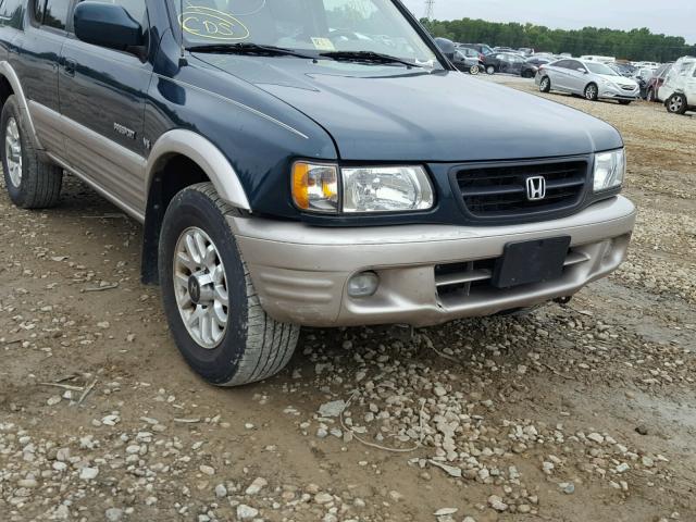 4S6DM58W014407437 - 2001 HONDA PASSPORT E 绿色 照片 9
