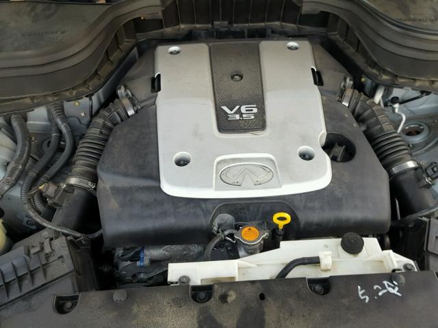 JNKAJ09F98M358886 - 2008 INFINITI EX35 BASE BLUE photo 7