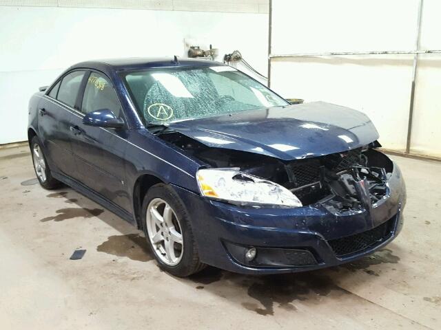 1G2ZJ57K894251805 - 2009 PONTIAC G6 BLUE photo 1