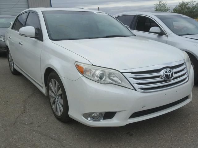 4T1BK3DB6BU429389 - 2011 TOYOTA AVALON BAS WHITE photo 1