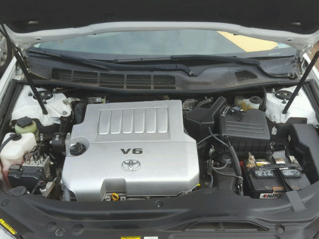 4T1BK3DB6BU429389 - 2011 TOYOTA AVALON BAS WHITE photo 7