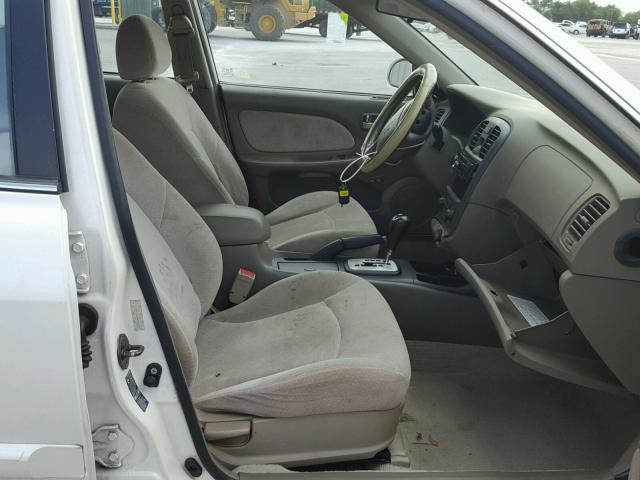 KMHWF25S64A025074 - 2004 HYUNDAI SONATA GL WHITE photo 5