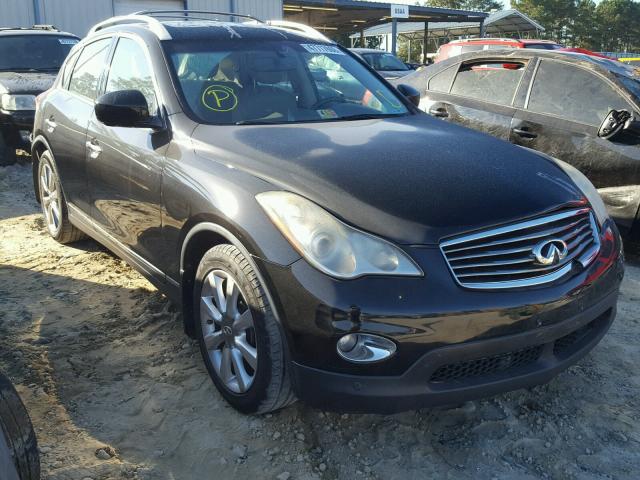 JNKAJ09FX8M361716 - 2008 INFINITI EX35 BASE BLACK photo 1