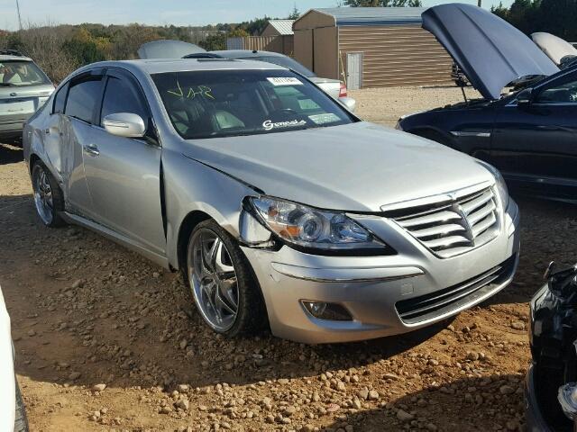 KMHGC4DE3AU073954 - 2010 HYUNDAI GENESIS 3. SILVER photo 1