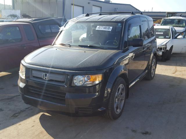 5J6YH18997L011618 - 2007 HONDA ELEMENT SC BLACK photo 2