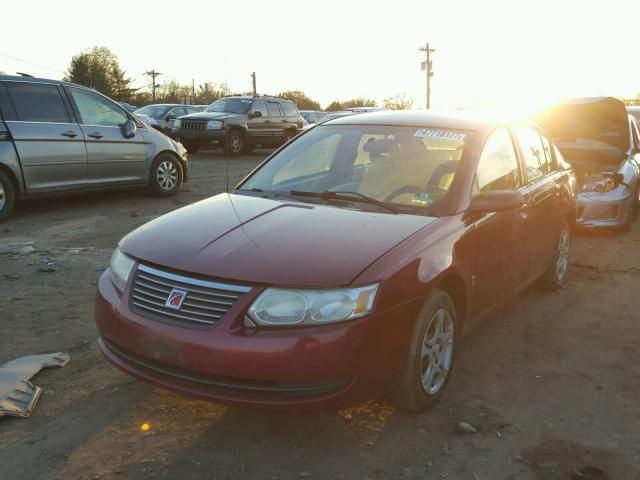 1G8AJ52F25Z116118 - 2005 SATURN ION LEVEL RED photo 2