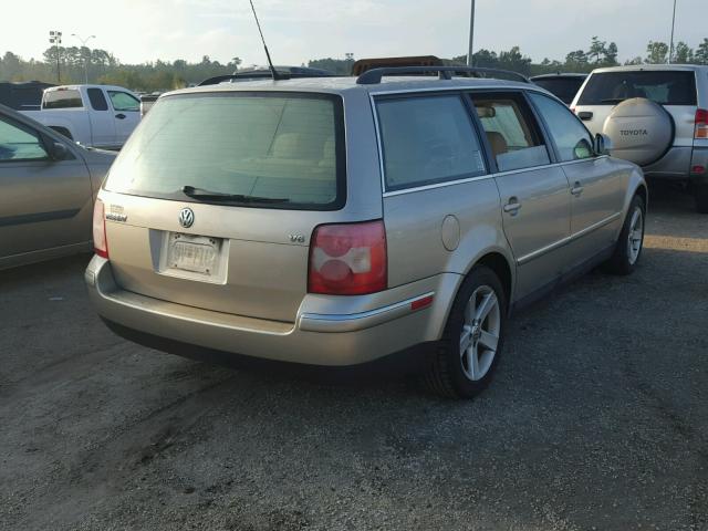 WVWWH63B64E233313 - 2004 VOLKSWAGEN PASSAT GLX BEIGE photo 4