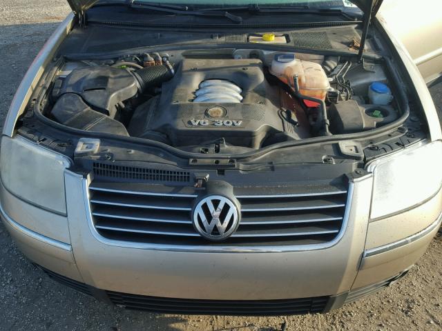 WVWWH63B64E233313 - 2004 VOLKSWAGEN PASSAT GLX BEIGE photo 7