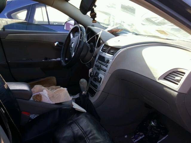 1G1ZG57B08F271214 - 2008 CHEVROLET MALIBU LS შავი ფოტო 5