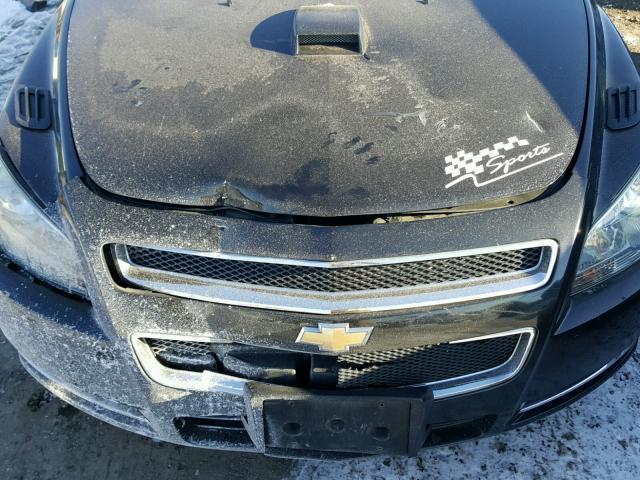 1G1ZG57B08F271214 - 2008 CHEVROLET MALIBU LS შავი ფოტო 7