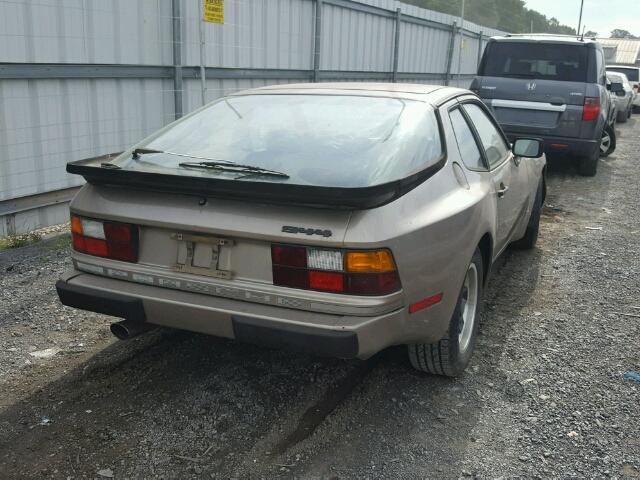 WP0AA0945DN458973 - 1983 PORSCHE 944 GOLD photo 4