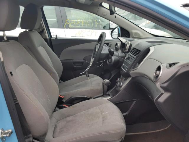 1G1JA5SH4E4158934 - 2014 CHEVROLET SONIC LS BLUE photo 5