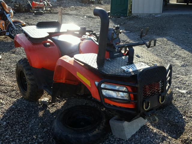 4UF07ATV77T304725 - 2007 ARCTIC CAT ATV RED photo 1