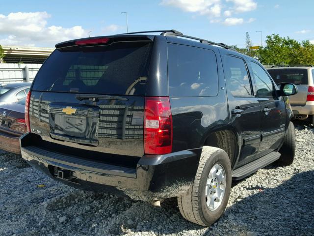 1GNSCBE00DR151434 - 2013 CHEVROLET TAHOE C150 BLACK photo 4