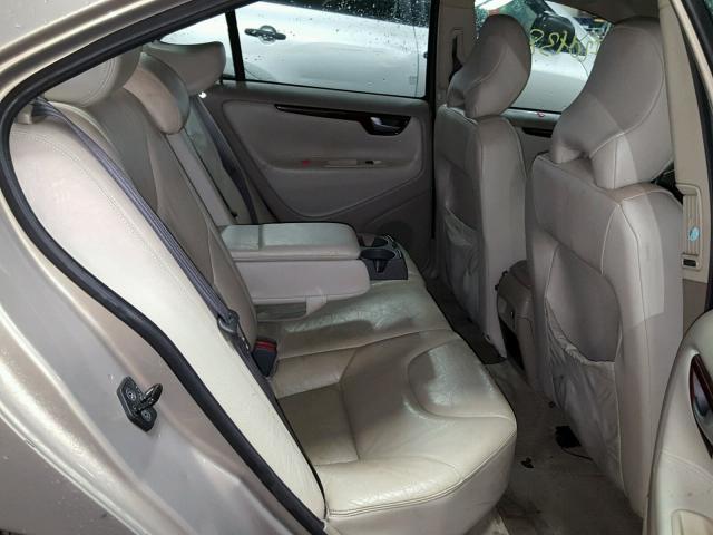 YV1RS61T942409678 - 2004 VOLVO S60 თაფლისფერი ფოტო 6
