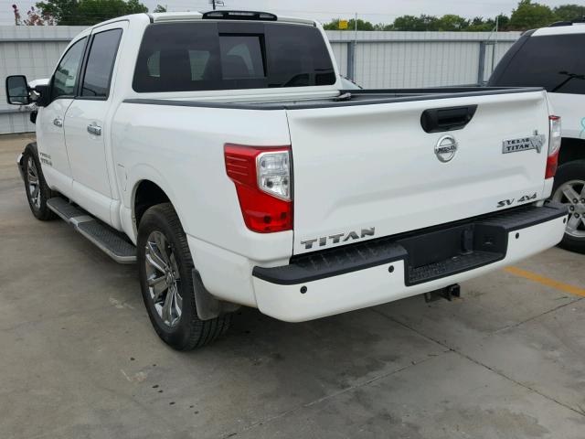 1N6AA1E53HN558111 - 2017 NISSAN TITAN SV WHITE photo 3