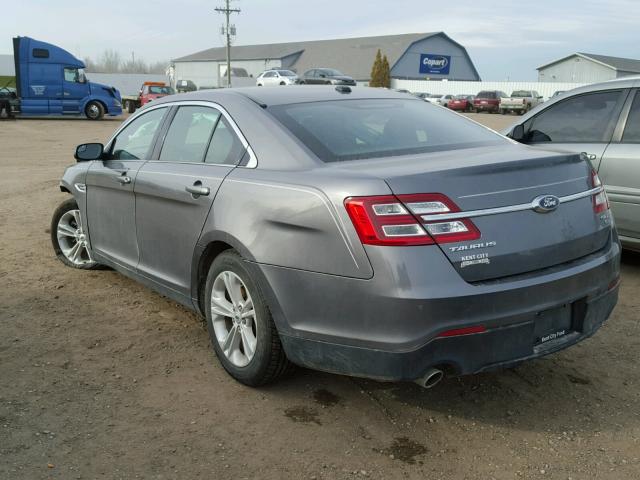 1FAHP2H81EG178962 - 2014 FORD TAURUS SEL GRAY photo 3