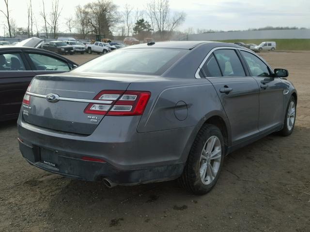 1FAHP2H81EG178962 - 2014 FORD TAURUS SEL GRAY photo 4