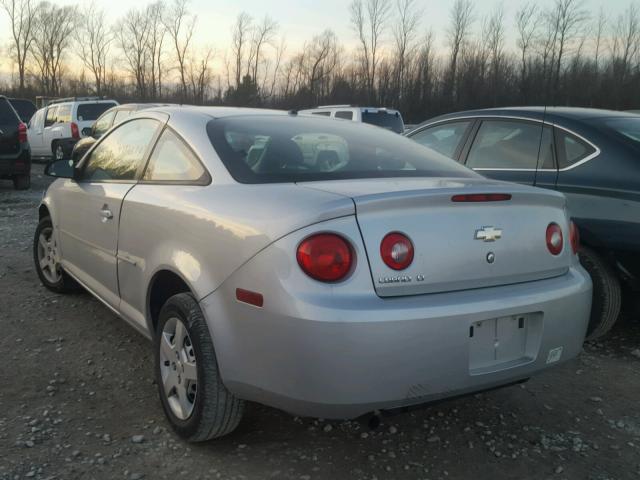 1G1AL18FX87175474 - 2008 CHEVROLET COBALT LT SILVER photo 3