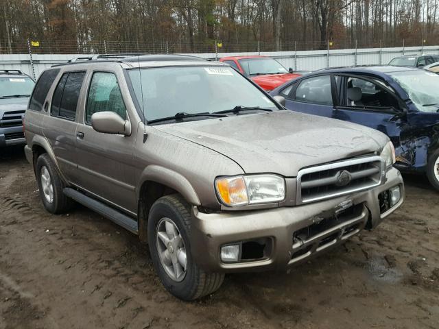 JN8DR09Y91W602818 - 2001 NISSAN PATHFINDER GOLD photo 1