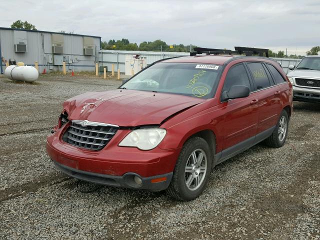 2A8GM68XX8R664534 - 2008 CHRYSLER PACIFICA T RED photo 2