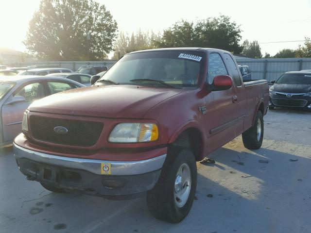 1FTRX18L91NB87024 - 2001 FORD F150 MAROON photo 2