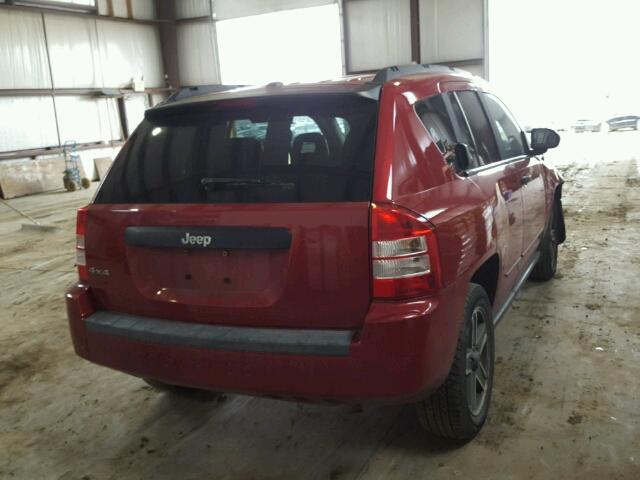 1J4FF47B99D175127 - 2009 JEEP COMPASS SP 红色 照片 4