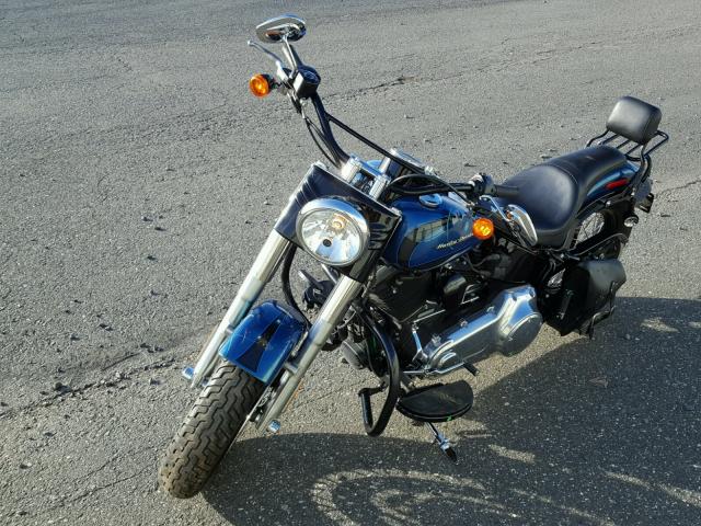 1HD1JRV10EB035767 - 2014 HARLEY-DAVIDSON FLS SOFTAI 蓝色 照片 2