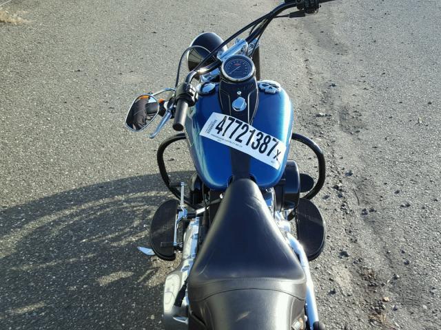 1HD1JRV10EB035767 - 2014 HARLEY-DAVIDSON FLS SOFTAI 蓝色 照片 5
