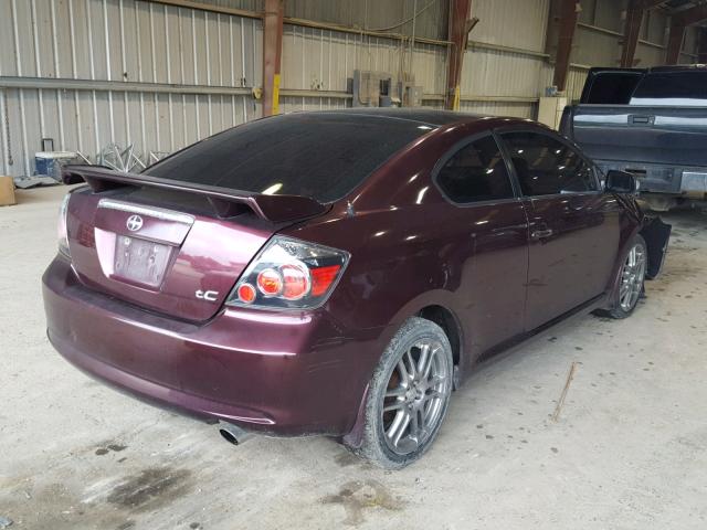 JTKDE177870167110 - 2007 TOYOTA SCION TC 黑色 照片 4