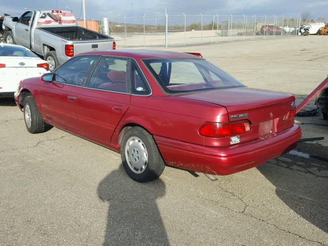 1FALP52U7RA139612 - 1994 FORD TAURUS GL RED photo 3