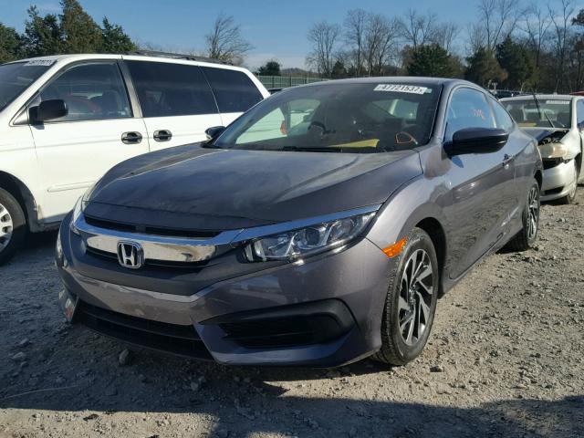 2HGFC4B00GH314938 - 2016 HONDA CIVIC LX GRAY photo 2