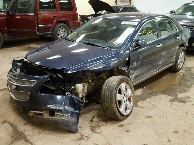 1G1ZK57B48F284806 - 2008 CHEVROLET MALIBU LTZ 蓝色 照片 2