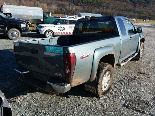 1GTDT19E878155078 - 2007 GMC CANYON GRAY photo 4