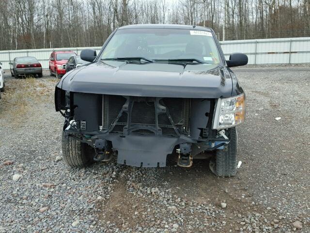 1GCRKSEA8DZ245306 - 2013 CHEVROLET SILVERADO BLACK photo 9