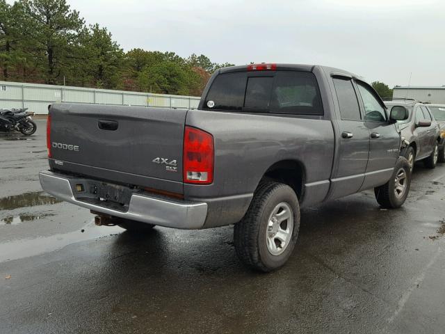 1D7HU18N33J593631 - 2003 DODGE RAM 1500 S GRAY photo 4