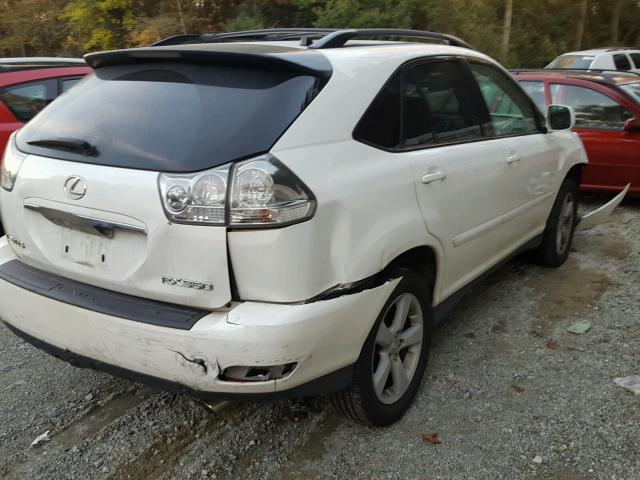 2T2HK31U47C014687 - 2007 LEXUS RX350 WHITE photo 4