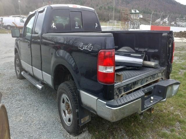 1FTPX14506NA10951 - 2006 FORD F150 BLACK photo 3