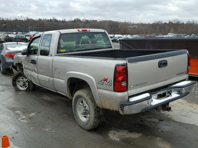 1GCHK29215E316160 - 2005 CHEVROLET SILVERADO TAN photo 3