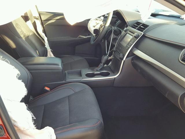 4T1BF1FK6GU602518 - 2016 TOYOTA CAMRY LE 红色 照片 5