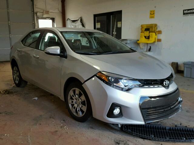 5YFBURHE3GP467270 - 2016 TOYOTA COROLLA L SILVER photo 1