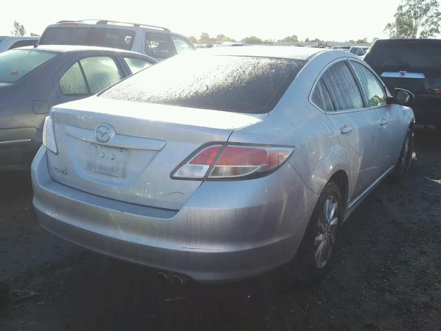 1YVHZ8DH6C5M17339 - 2012 MAZDA 6 I SILVER photo 4