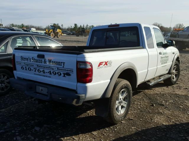 1FTZR45E13PA85841 - 2003 FORD RANGER SUP WHITE photo 4