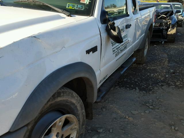 1FTZR45E13PA85841 - 2003 FORD RANGER SUP WHITE photo 9