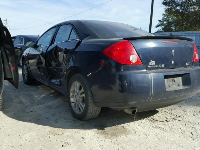 1G2ZH57N584164724 - 2008 PONTIAC G6 GT BLUE photo 3