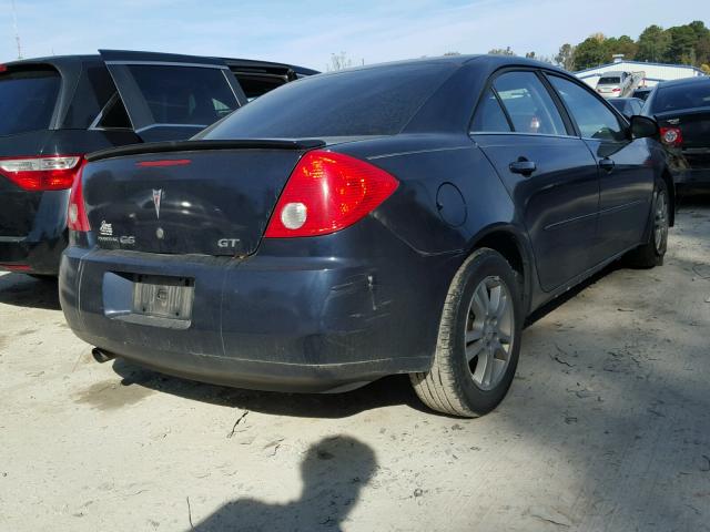 1G2ZH57N584164724 - 2008 PONTIAC G6 GT BLUE photo 4