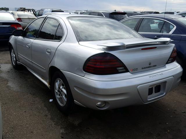 1G2NF52EX4M500969 - 2004 PONTIAC GRAND AM S SILVER photo 3