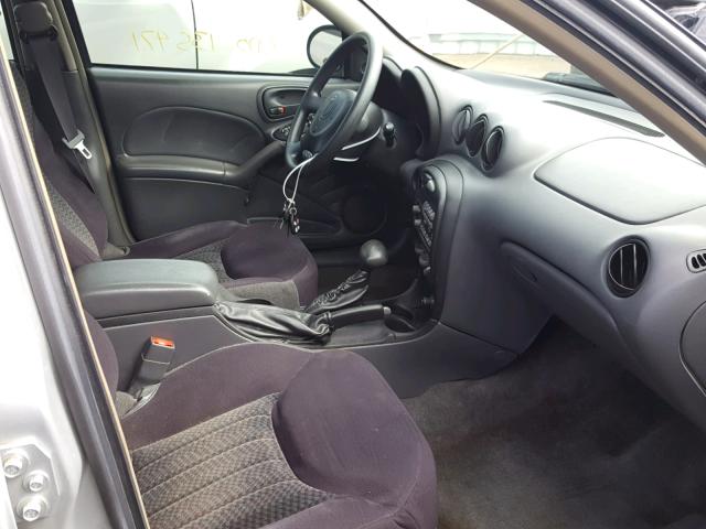 1G2NF52EX4M500969 - 2004 PONTIAC GRAND AM S SILVER photo 5